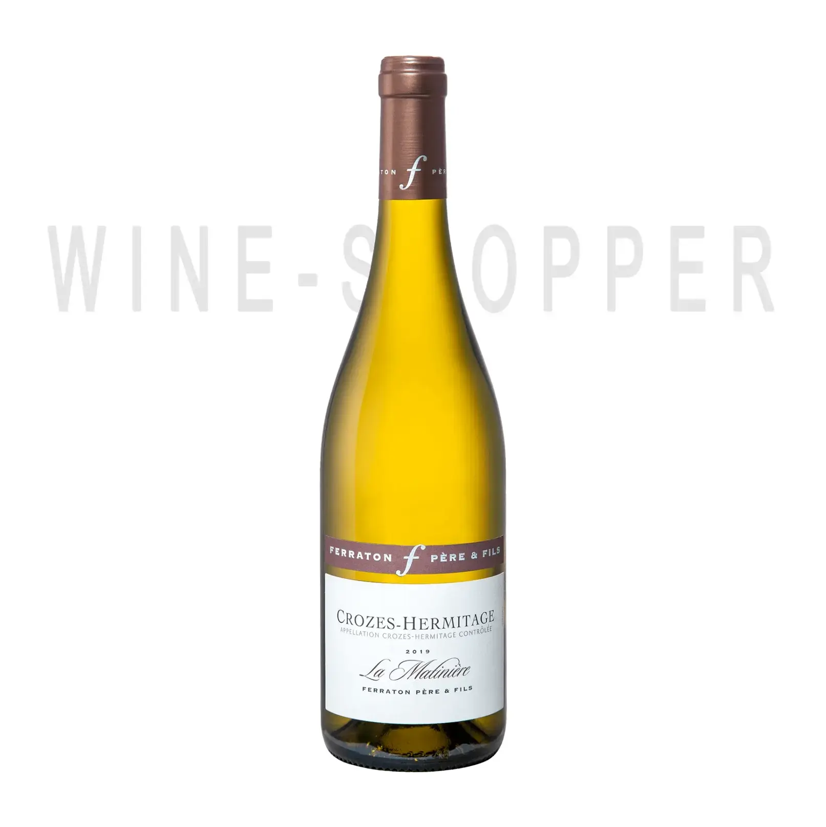 Вино Ferraton Pere & Fils, La Matiniere Blanc, Crozes-Hermitage AOC 2019 0.75 л