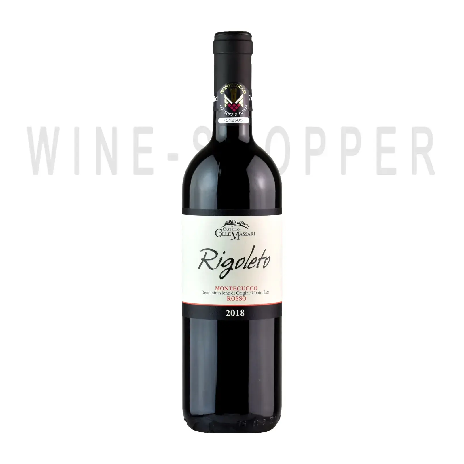 Вино Castello ColleMassari, Rigoleto, Montecucco Rosso DOC 2018 0.75 л