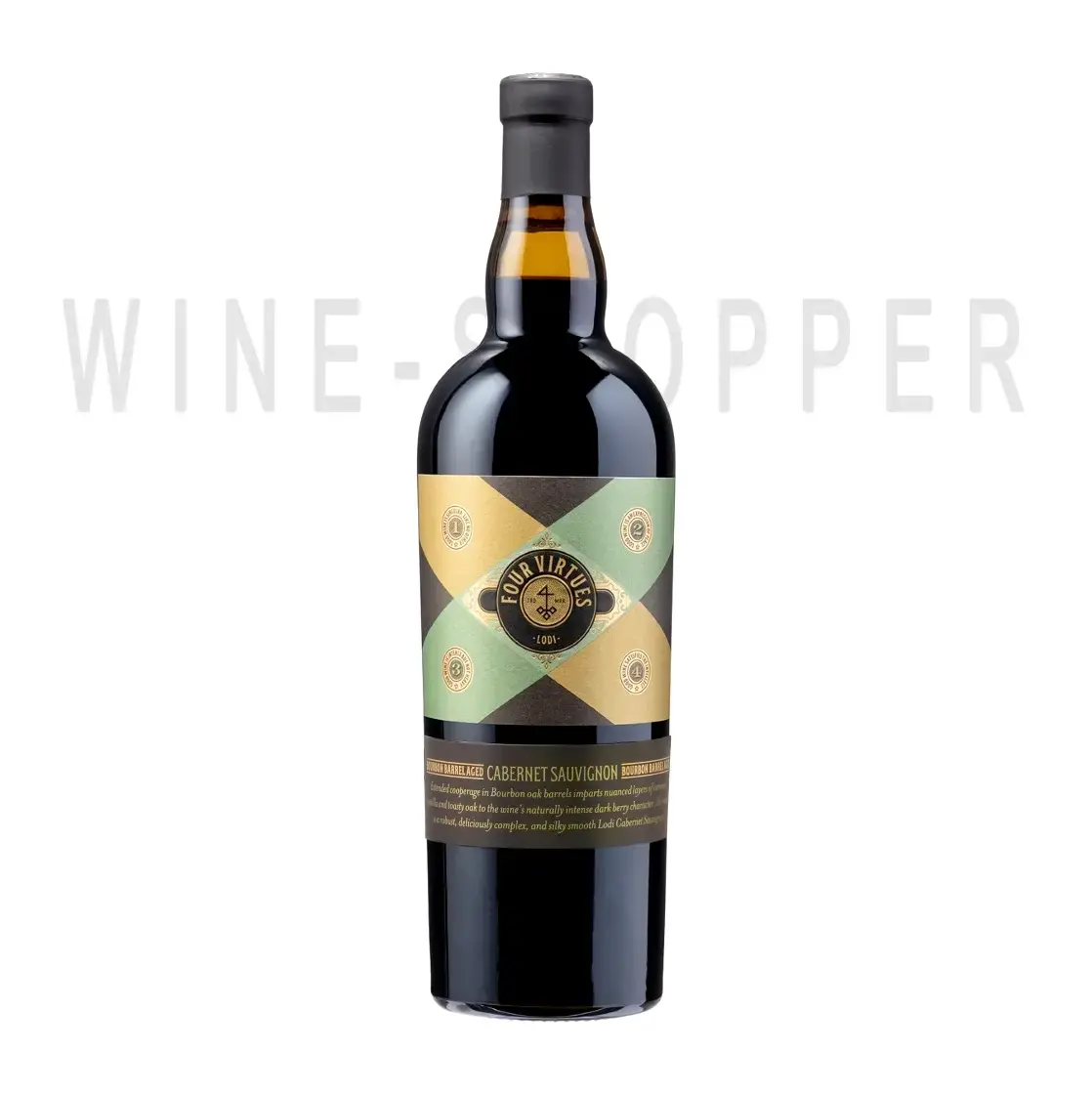 Вино Four Virtues Cabernet Sauvignon 2017 0.75 л