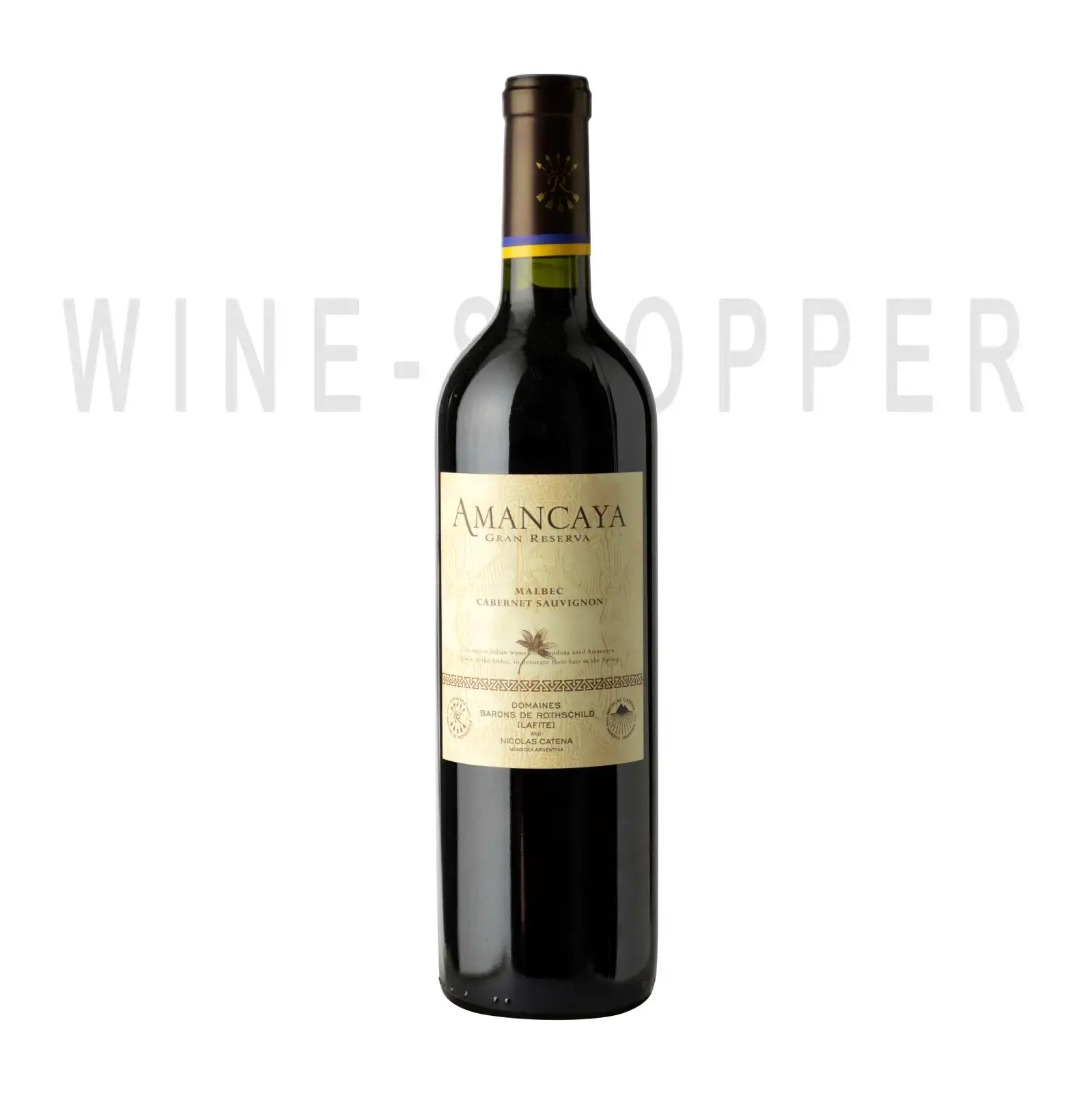 Вино Bodegas Caro Amancaya Gran Reserva Malbec-Cabernet Sauvignon 2016 0.75 л