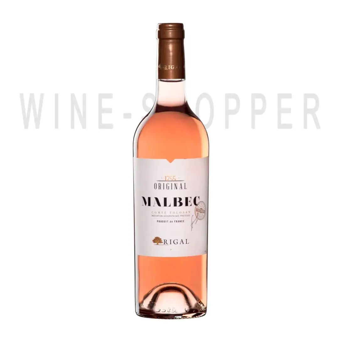 Вино Rigal, Original Malbec Rose, Comte Tolosan IGP 2020 0.75 л