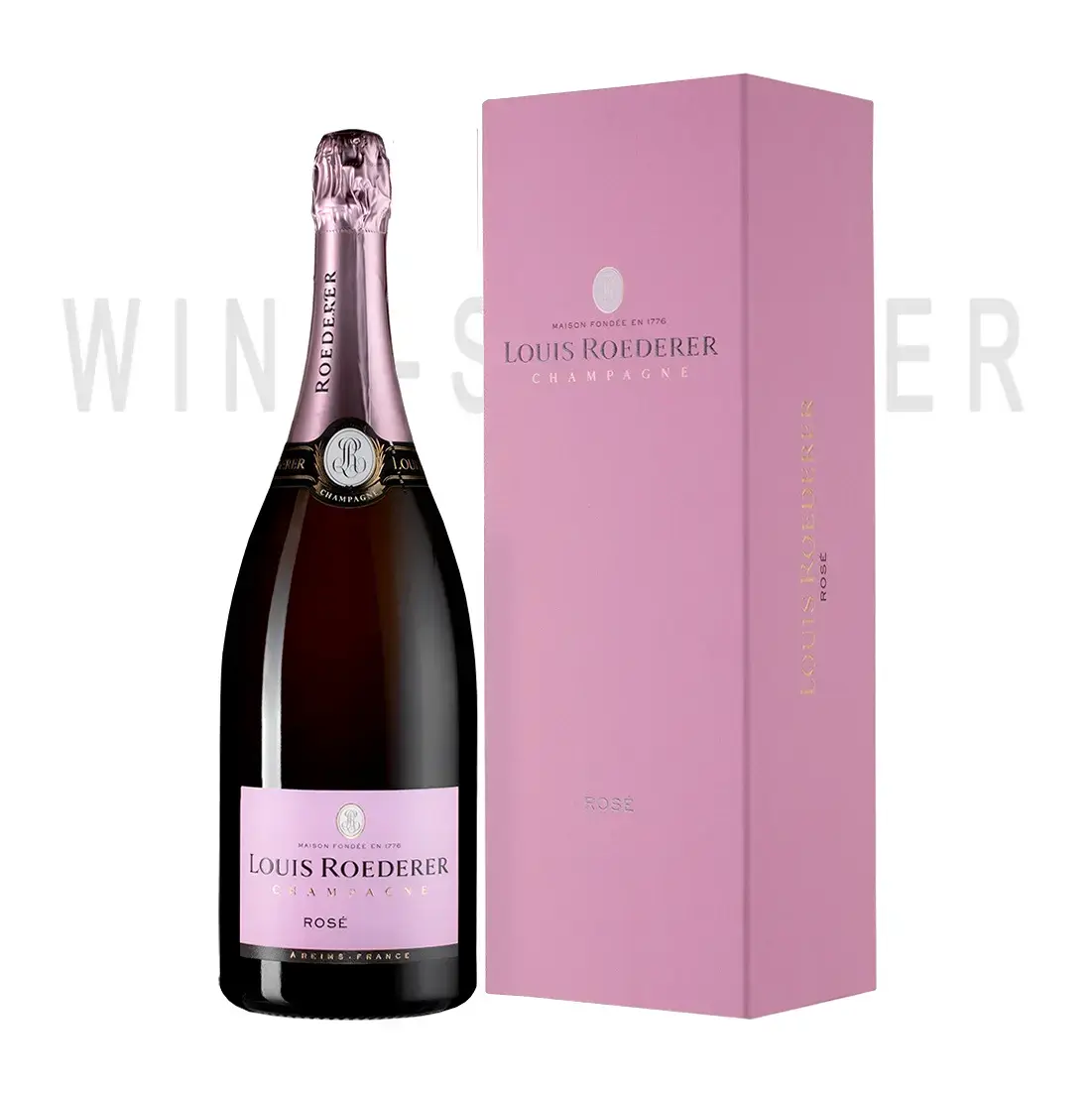 Шампанское Brut Rose AOC gift box Deluxe 2012 1.5 л