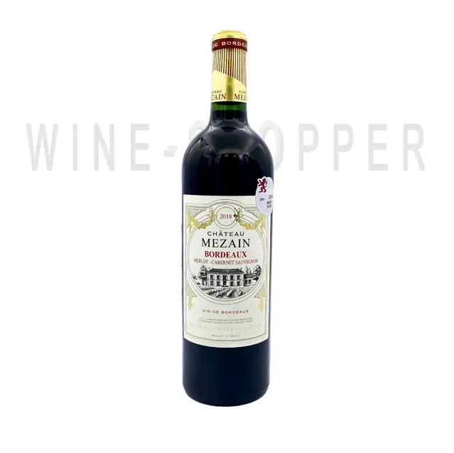 Вино Chateau Mezain, Bordeaux AOC 2019 0.75 л
