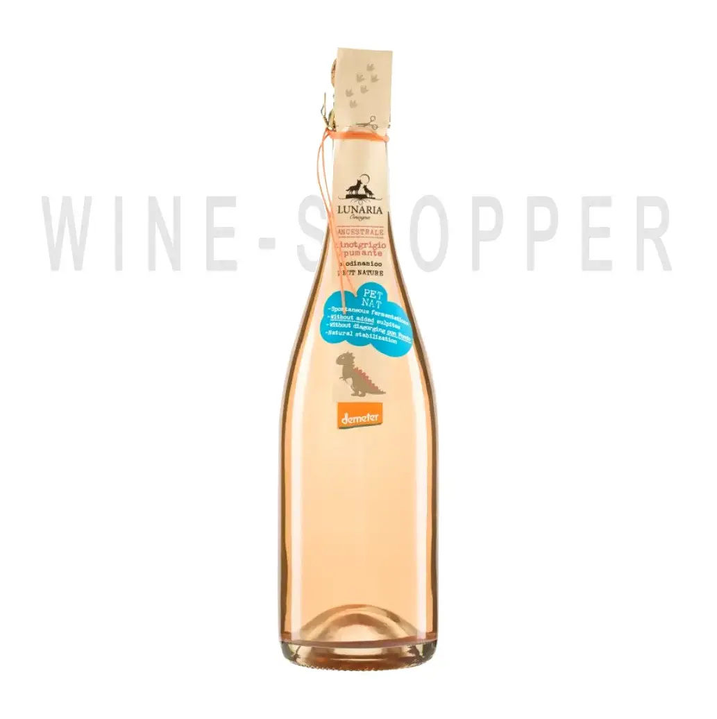 Игристое вино Lunaria, Ancestrale Pinot Grigio Brut Nature 0.75 л
