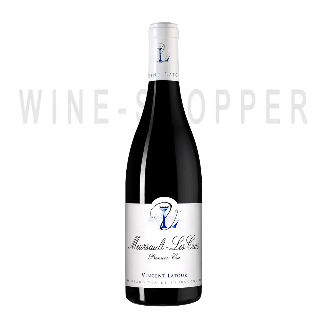 Вино Vincent Latour, Meursault-Les Cras 1-er Cru AOC 2018 0.75 л