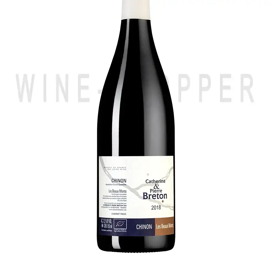 Вино Catherine & Pierre Breton, Chinon Les Beaux Monts AOC 2018 0.75 л