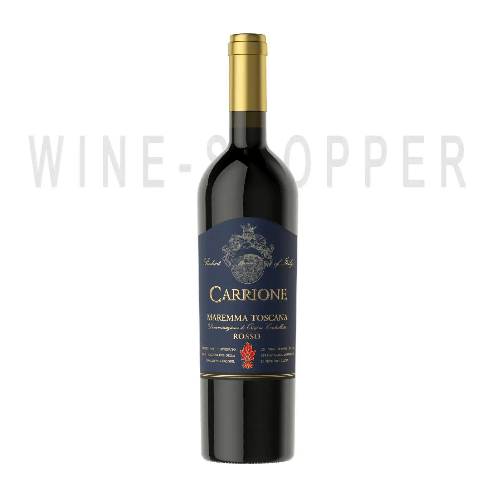Вино Carrione Rosso Maremma Toscana DOC 2018 0.75 л