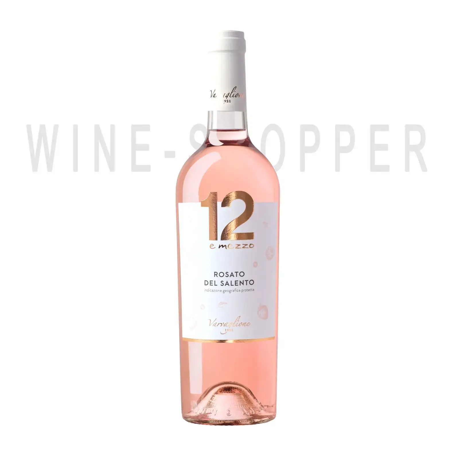 Вино 12 e Mezzo Rosato del Salento IGP 2019 0.75 л