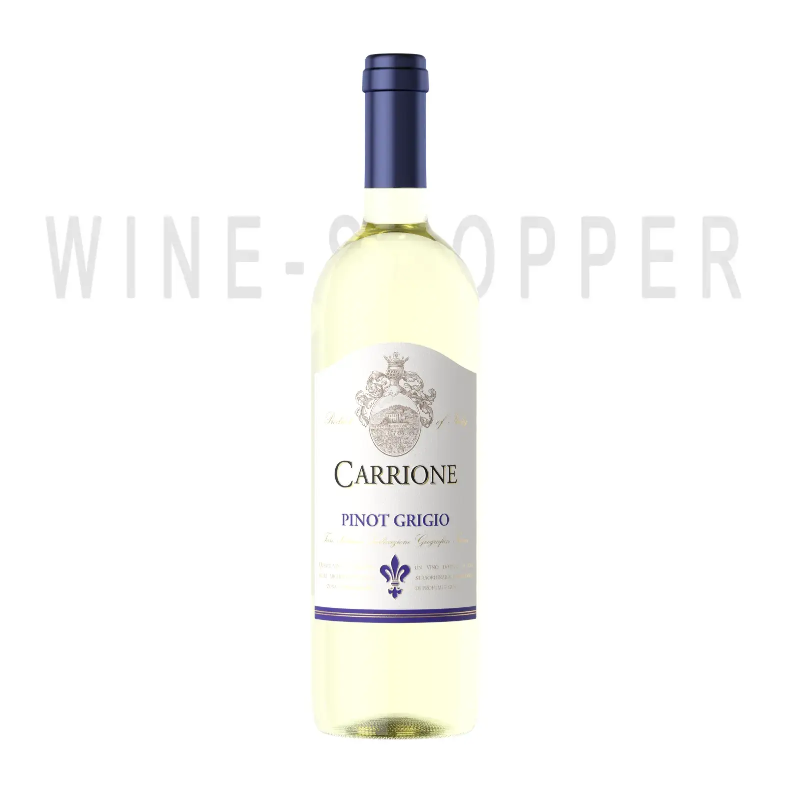 Вино Carrione Pinot Grigio Terre Siciliane IGT 2019 0.75 л