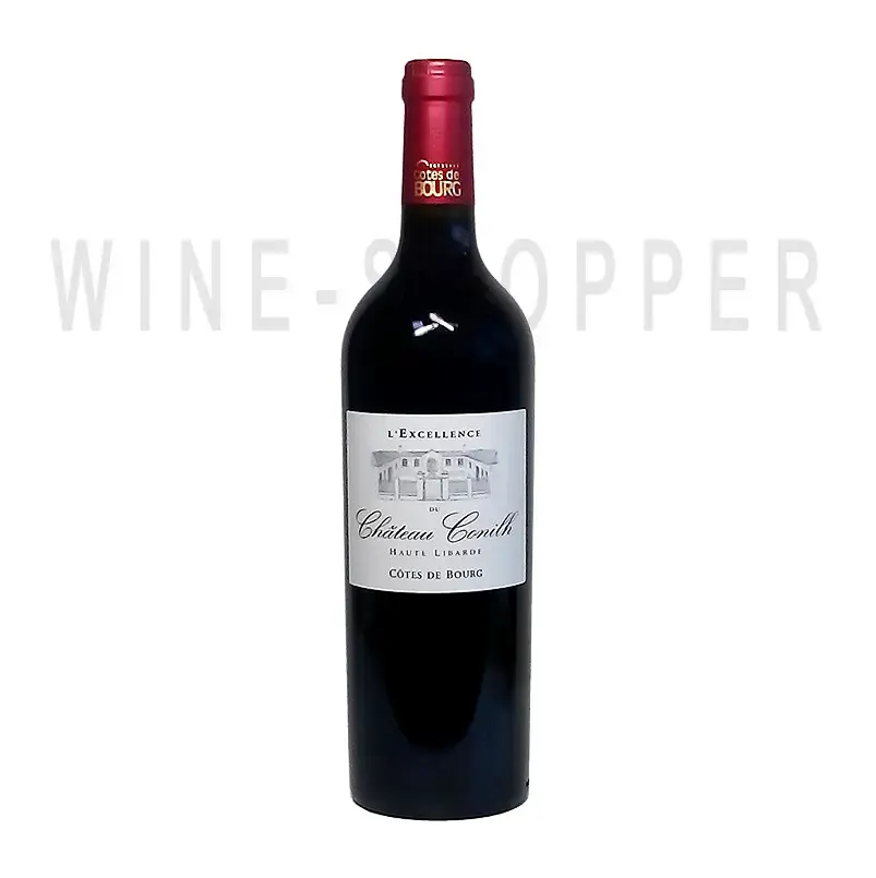 Вино L'Excellence du Chateau Conilh Haute-Libarde Cotes de Bourg AOC 2015 0.75 л