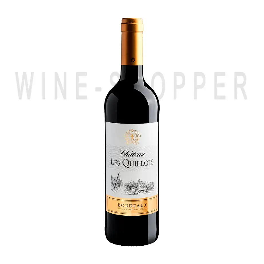 Вино Chateau le Siron Chateau Les Quillots Bordeaux AOC 0.75 л