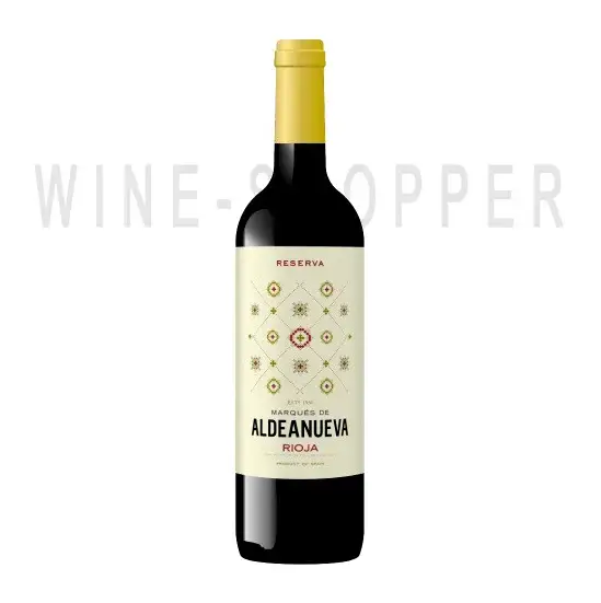Вино Marques de Aldeanueva Reserva Rioja DOC 2017 0.75 л