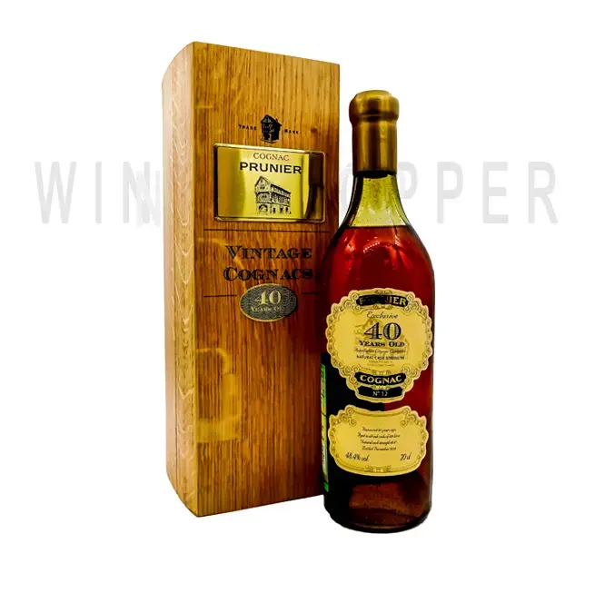 Коньяк Prunier 40 Years Old Grande Champagne wooden box  0.7 л