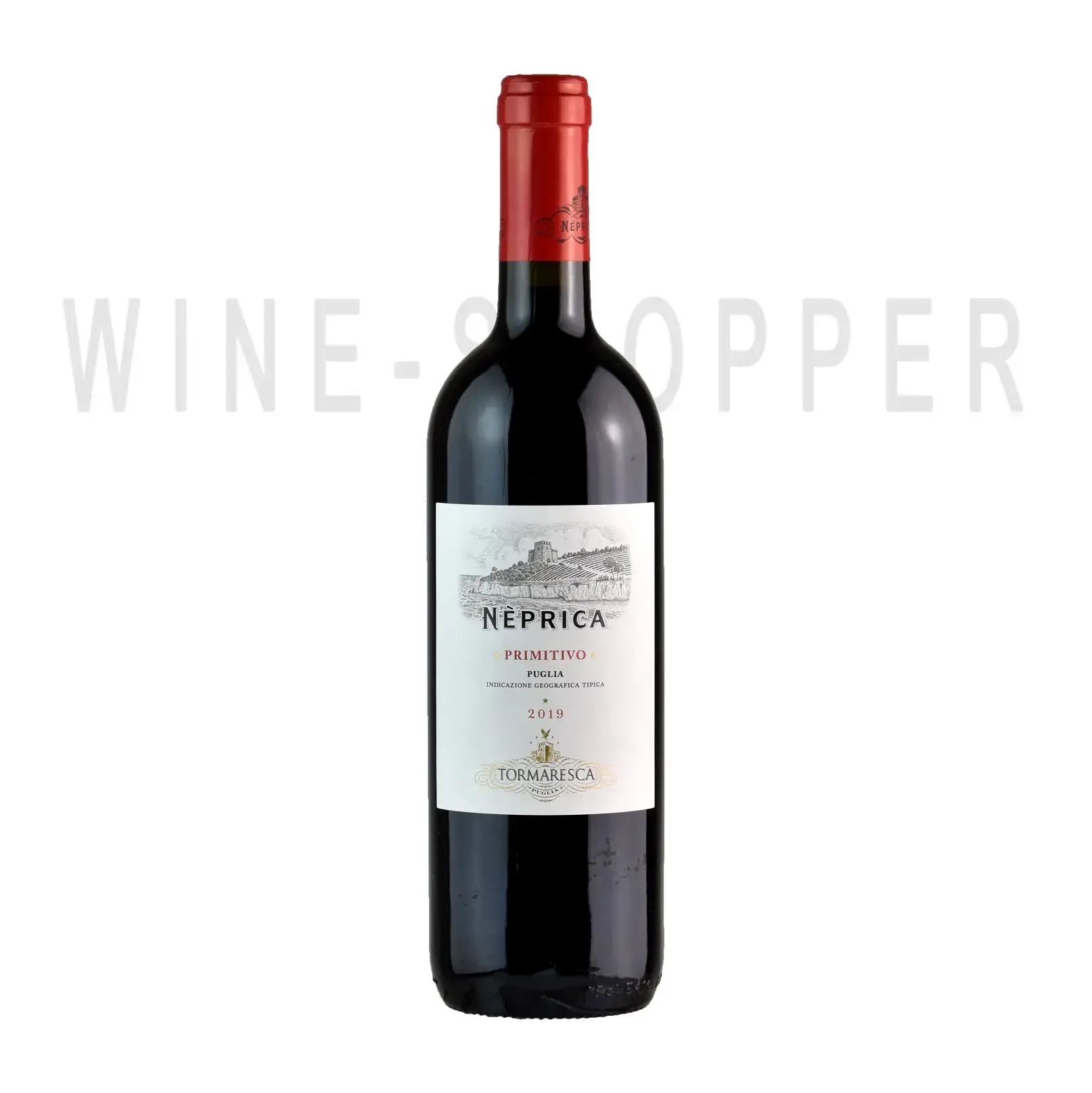 Вино Tormaresca, Neprica Primitivo, Puglia IGT 2019 0.75 л