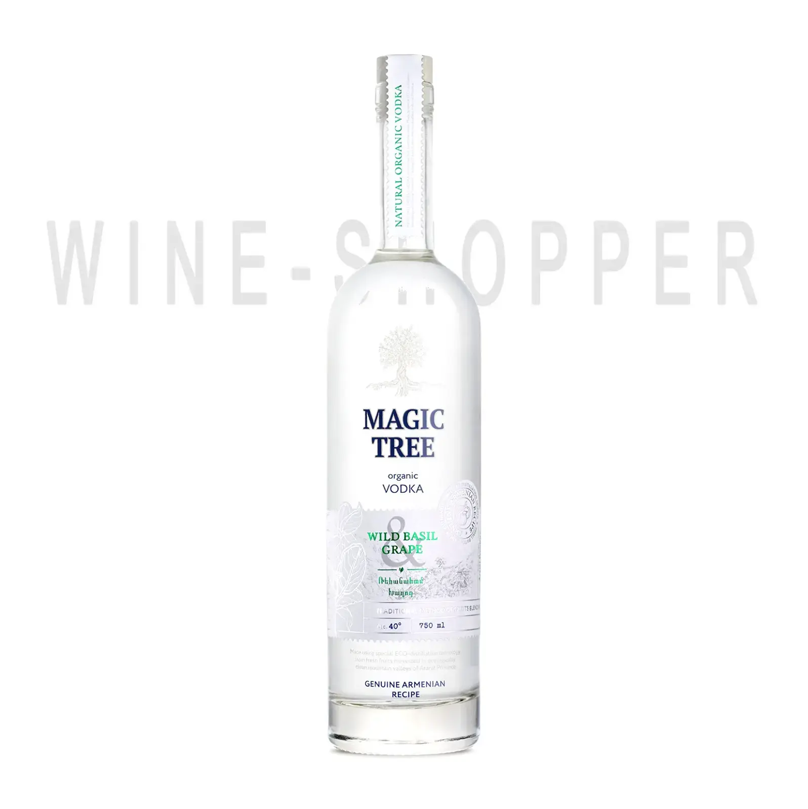 Водка Magic Tree Wild Basil & Grape 0.75 л