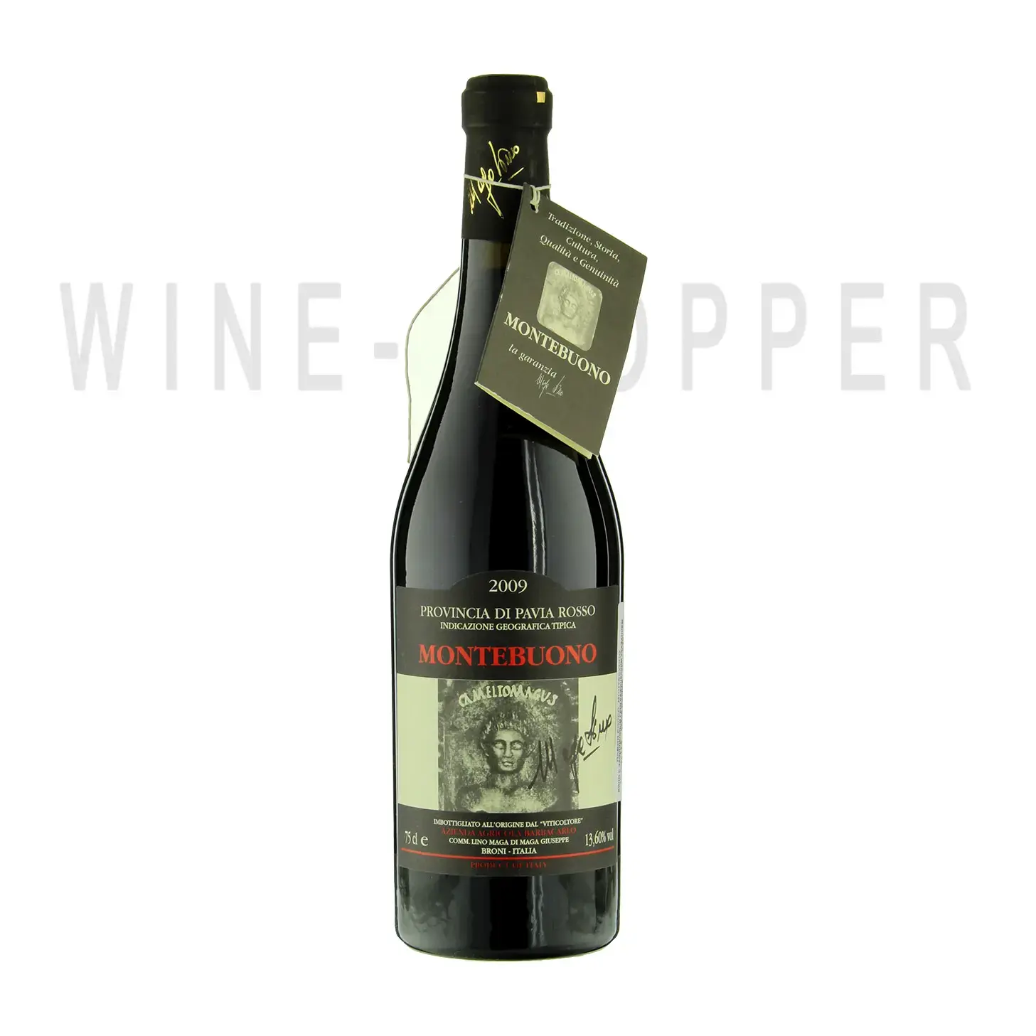 Вино Barbacarlo Montebuono Provincia di Pavia IGT 2009 0.75 л