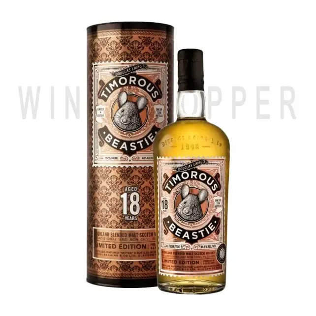 Виски Timorous Beastie 18 Year Old in tube 0.7 л