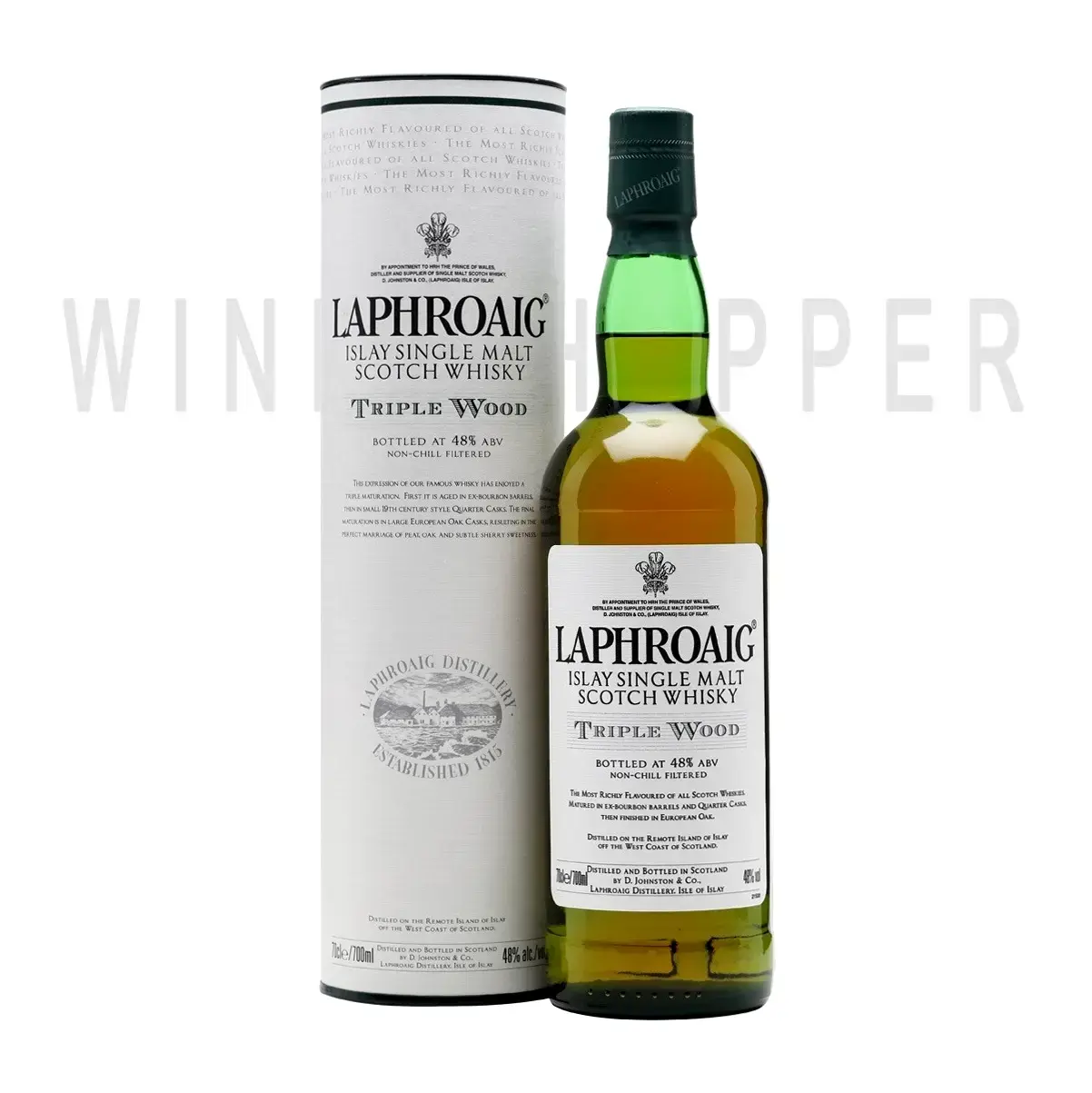 Виски Laphroaig Triple Wood in tube 0.7 л