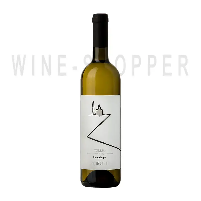 Вино Zorutti Pinot Grigio Collio DOP 2020 0.75 л