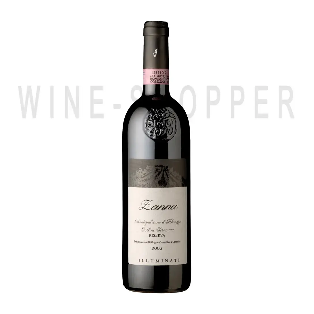 Вино Montepulciano d'Abruzzo Riserva Zanna Colline Teramane DOCG 2017 0.75 л
