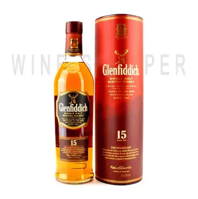 Виски Glenfiddich 15 Years Old in tube 0.5 л
