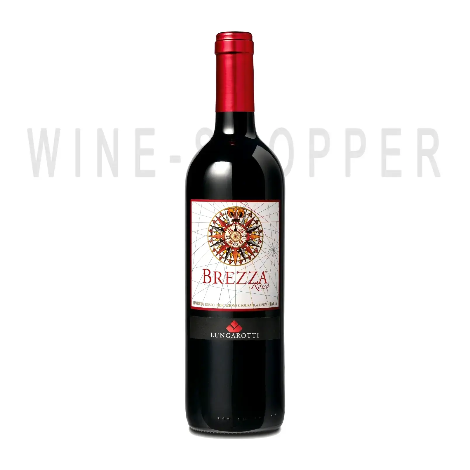Вино Brezza Rosso Umbria IGT 2020 0.75 л