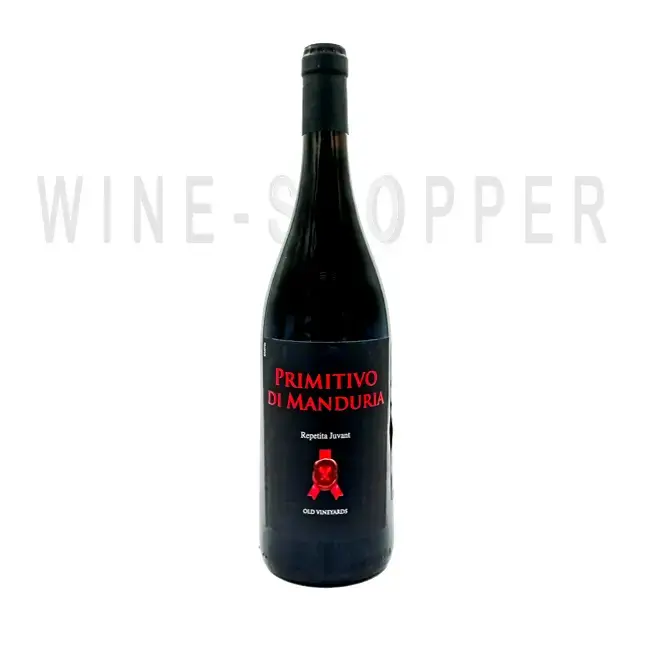 Вино Repetita Juvant Primitivo di Manduria DOC 2019 0.75 л