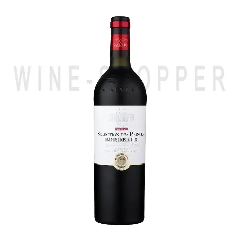 Вино Calvet Selection des Princes Bordeaux АОP Rouge 2020 0.75 л