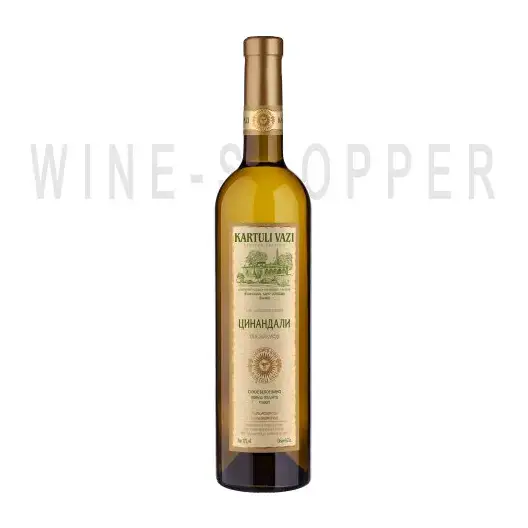 Вино Картули Вази Цинандали 2013 0.75 л