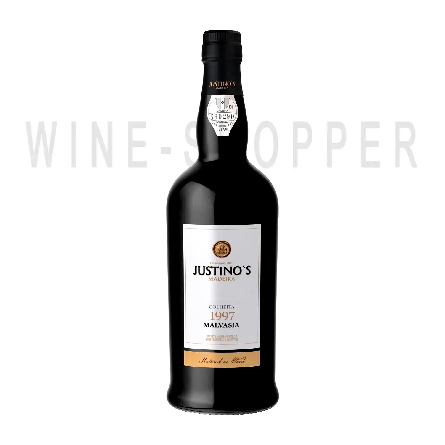 Вино Justino's Madeira, Colheita 1997 Malvasia, Madeira DOP 0.75 л