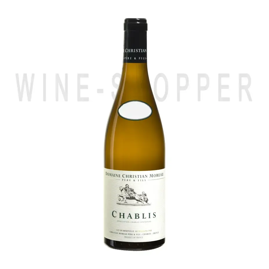 Вино Christian Moreau Pere et Fils, Chablis AOC 2019 0.75 л