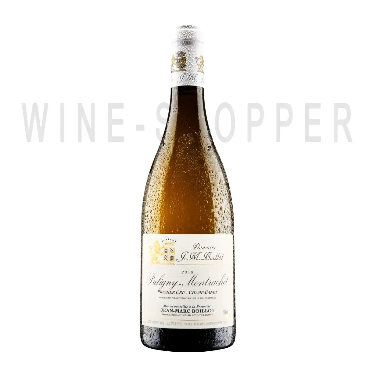 Вино Domaine J.M. Boillot, Puligny-Montrachet Premier Cru Champ-Canet 2018 0.375 л