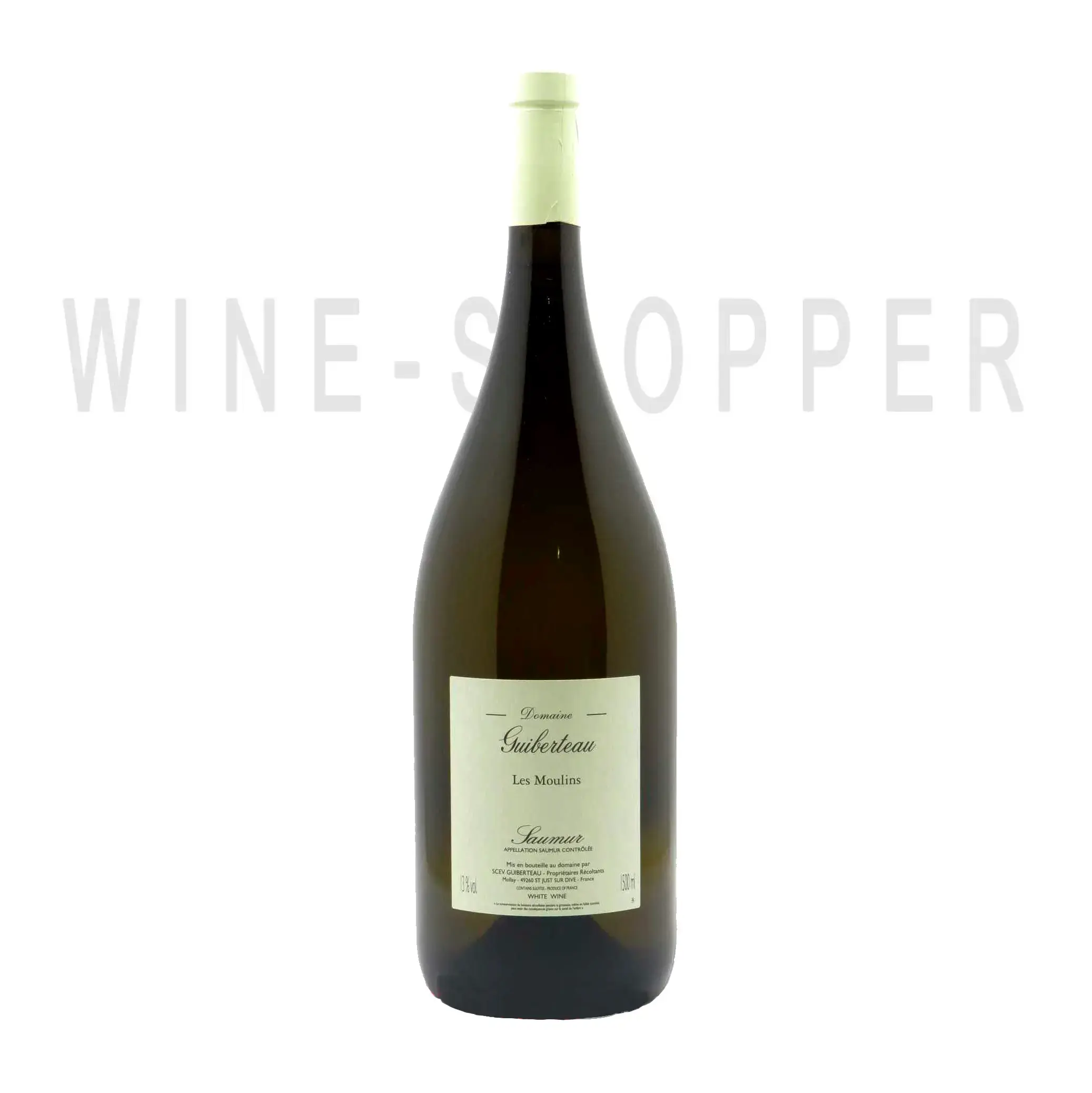  Domaine Guiberteau Les Moulins Saumur Blanc 2017 1.5 л