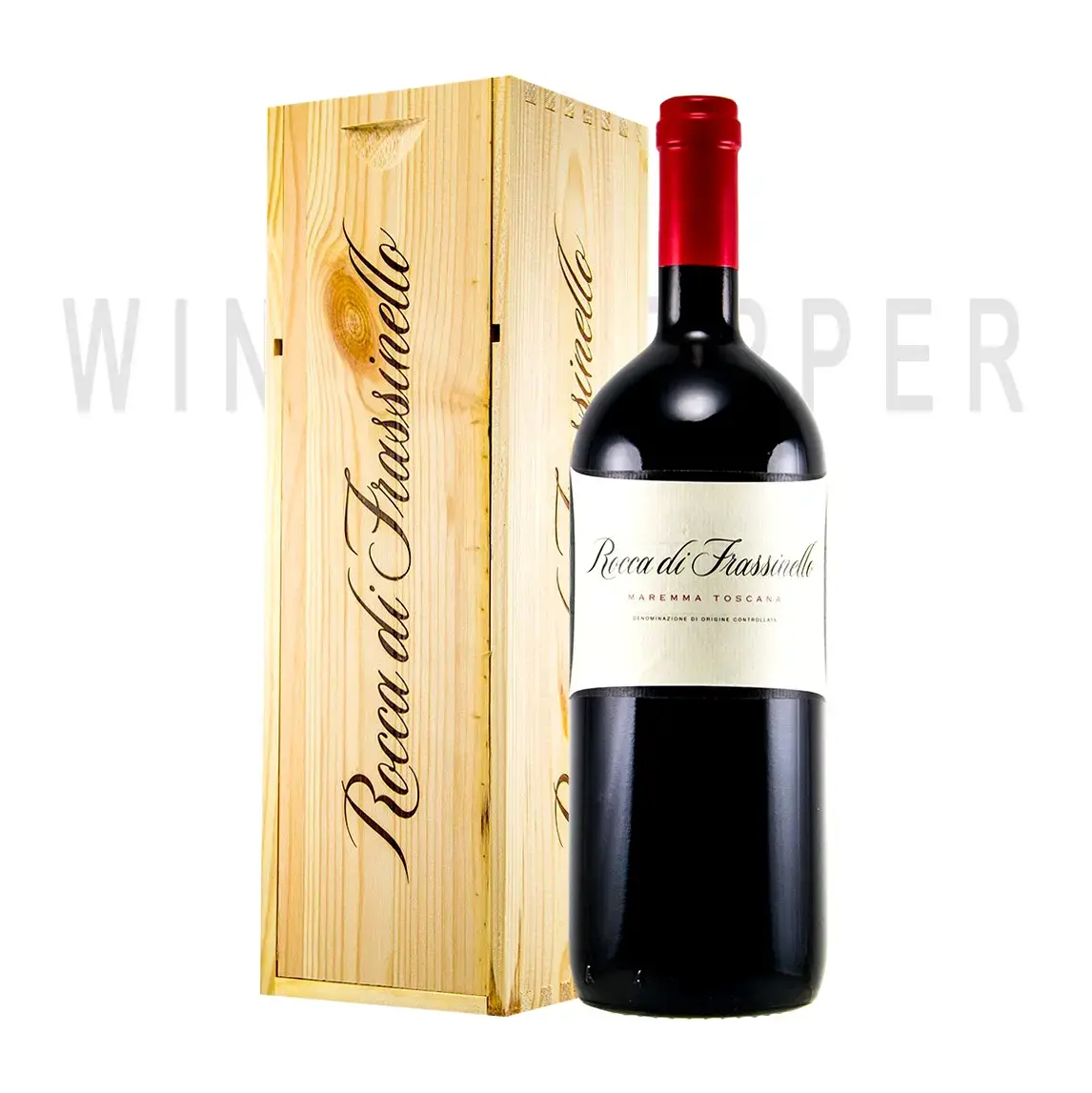 Вино Rocca di Frassinello, Maremma Toscana DOC, 2016 wooden box 6 л