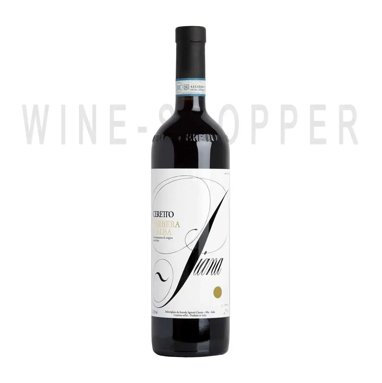 Вино Ceretto Piana Barbera d'Alba DOC 2019 0.75 л