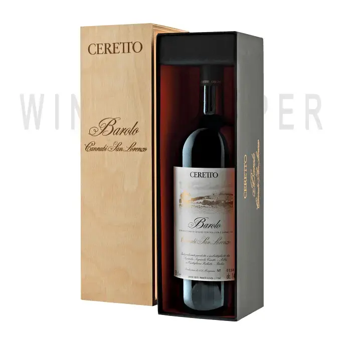 Вино Ceretto Barolo Cannubi San Lorenzo 2009 gift box 1.5 л