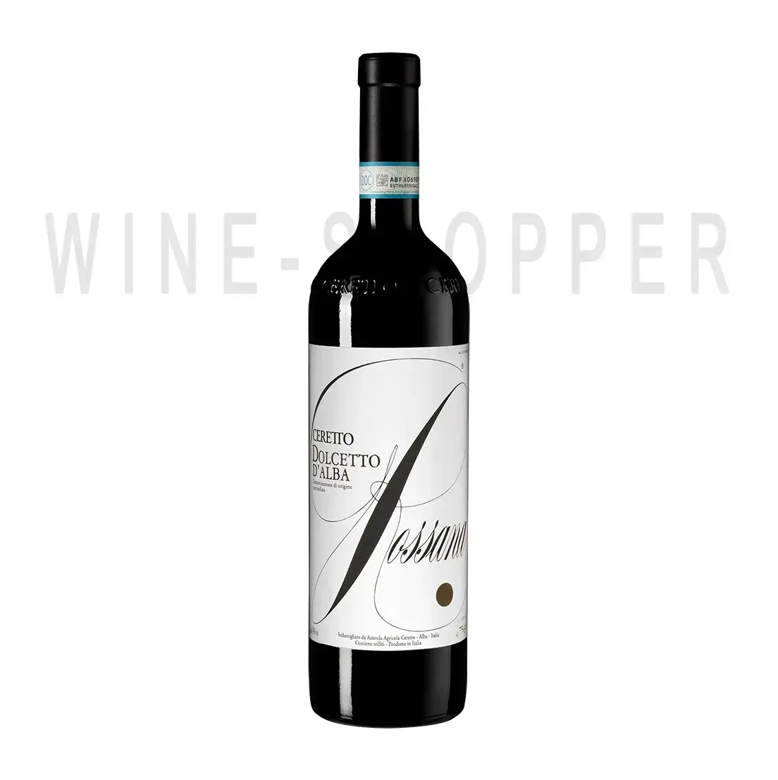 Вино Dolcetto d'Alba Rossana DOC, 2019 0.75 л