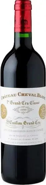 Вино Chateau Cheval Blanc, St-Emilion AOC 1-er Grand Cru Classe, 1999, 0.75 л