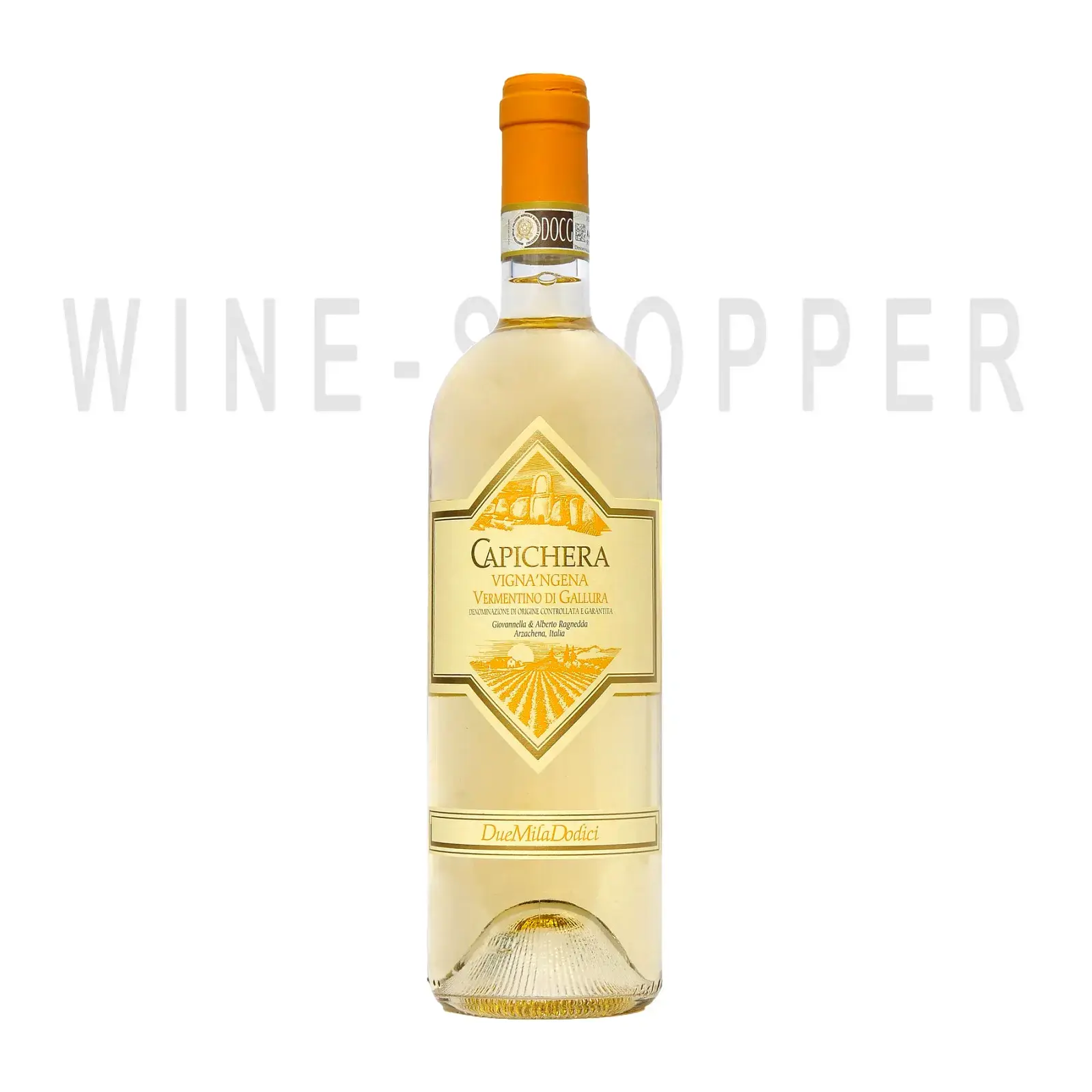 Вино Capichera Vigna'ngena Vermentino di Gallura DOCG 2020 0.75 л