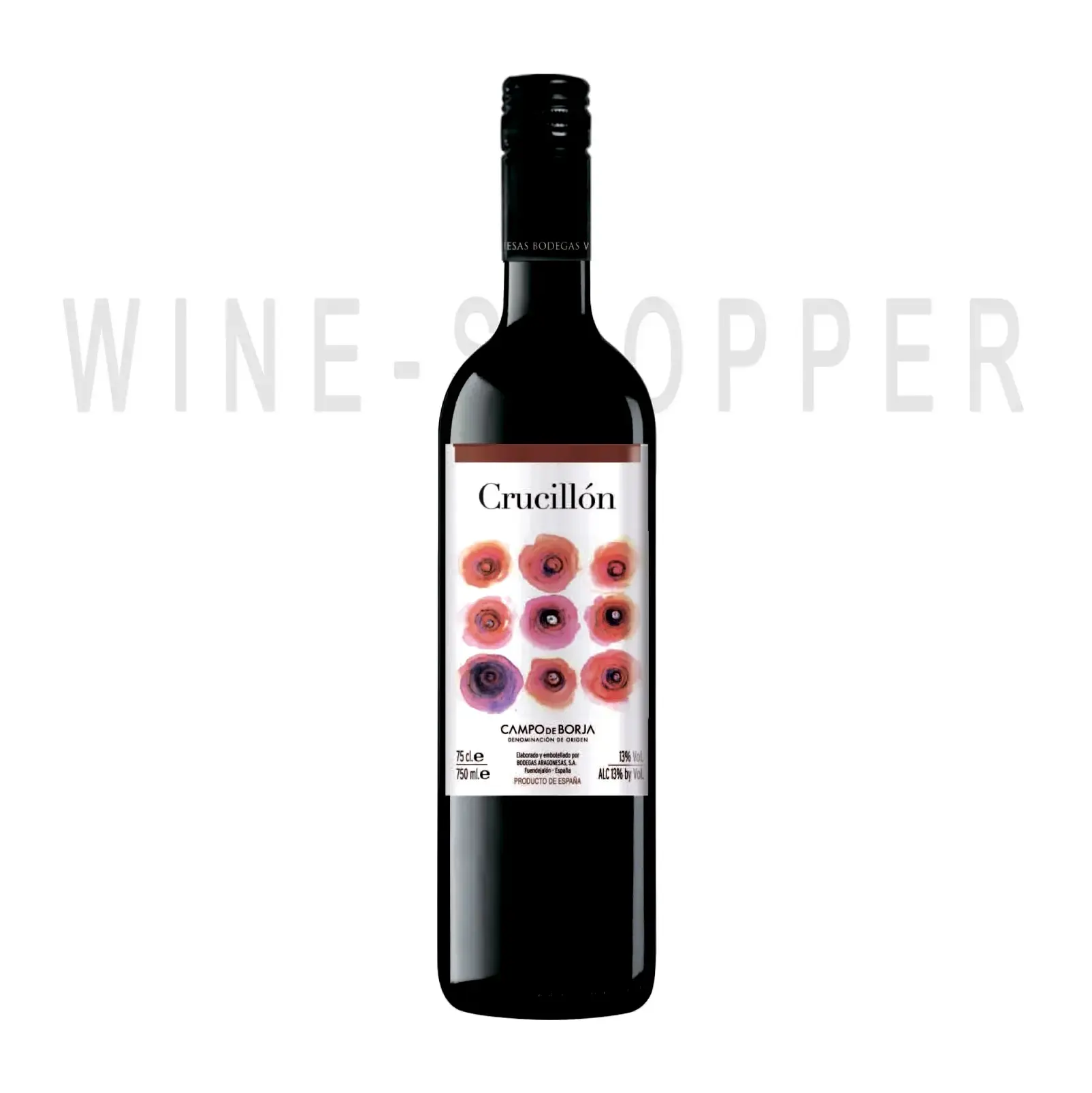 Вино Bodegas Aragonesas Crucillon Tinto 2018 0.75 л