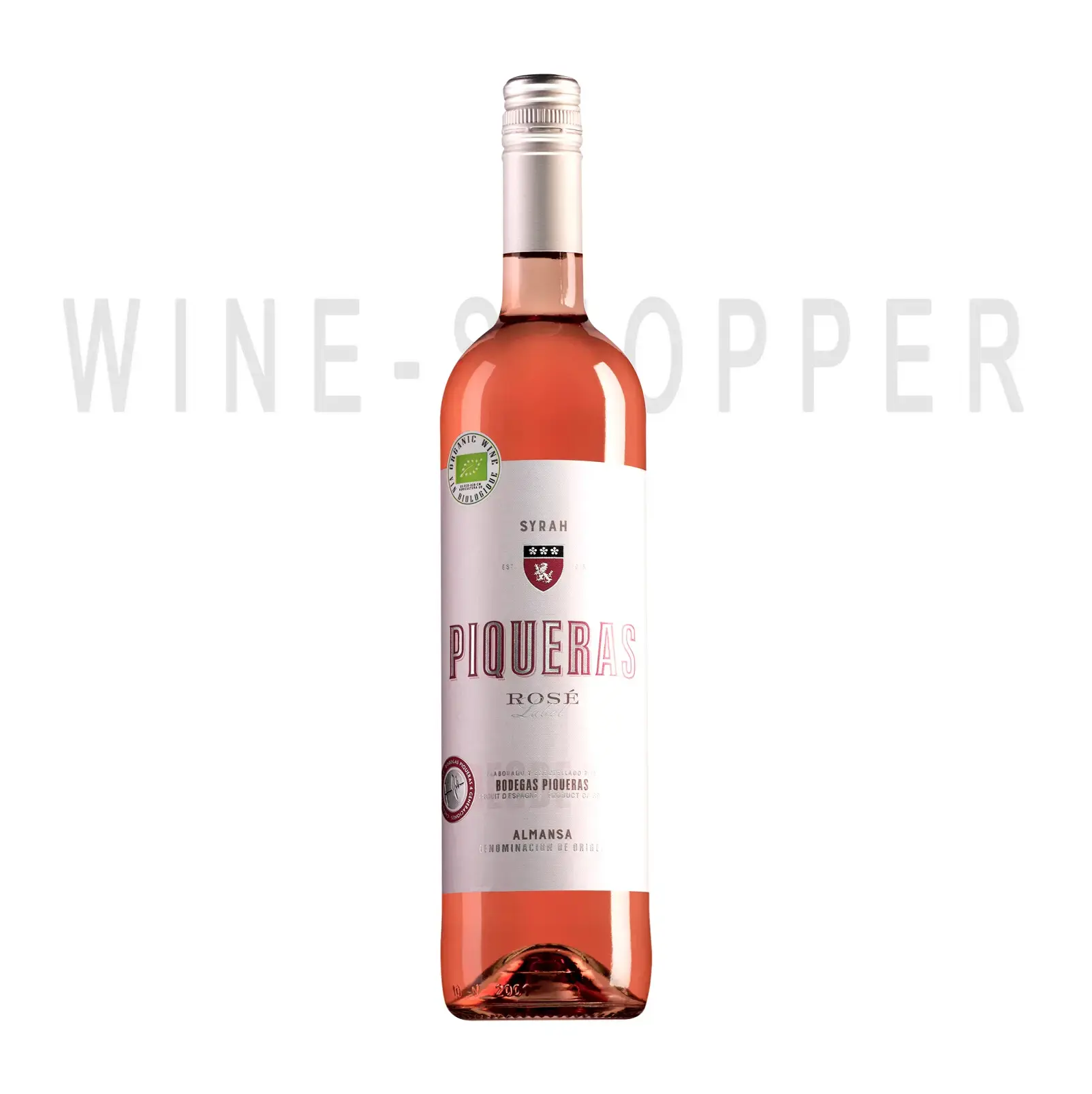 Вино Piqueras Rose Label Almansa DO 2020 0.75 л
