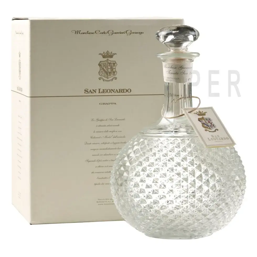 Граппа Grappa San Leonardo, gift box 2 л