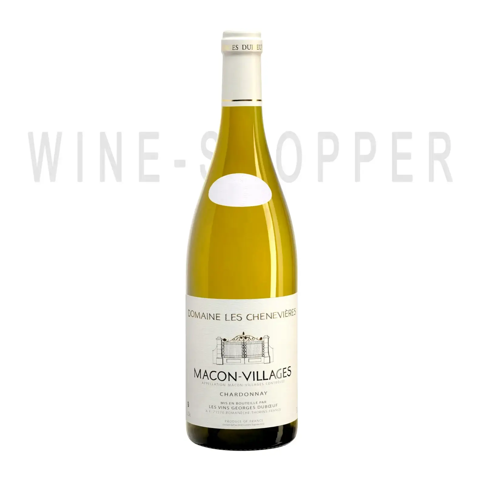 Вино Georges Duboeuf, Domaine Les Chenevieres, Macon-Villages AOC 2019 0.75 л