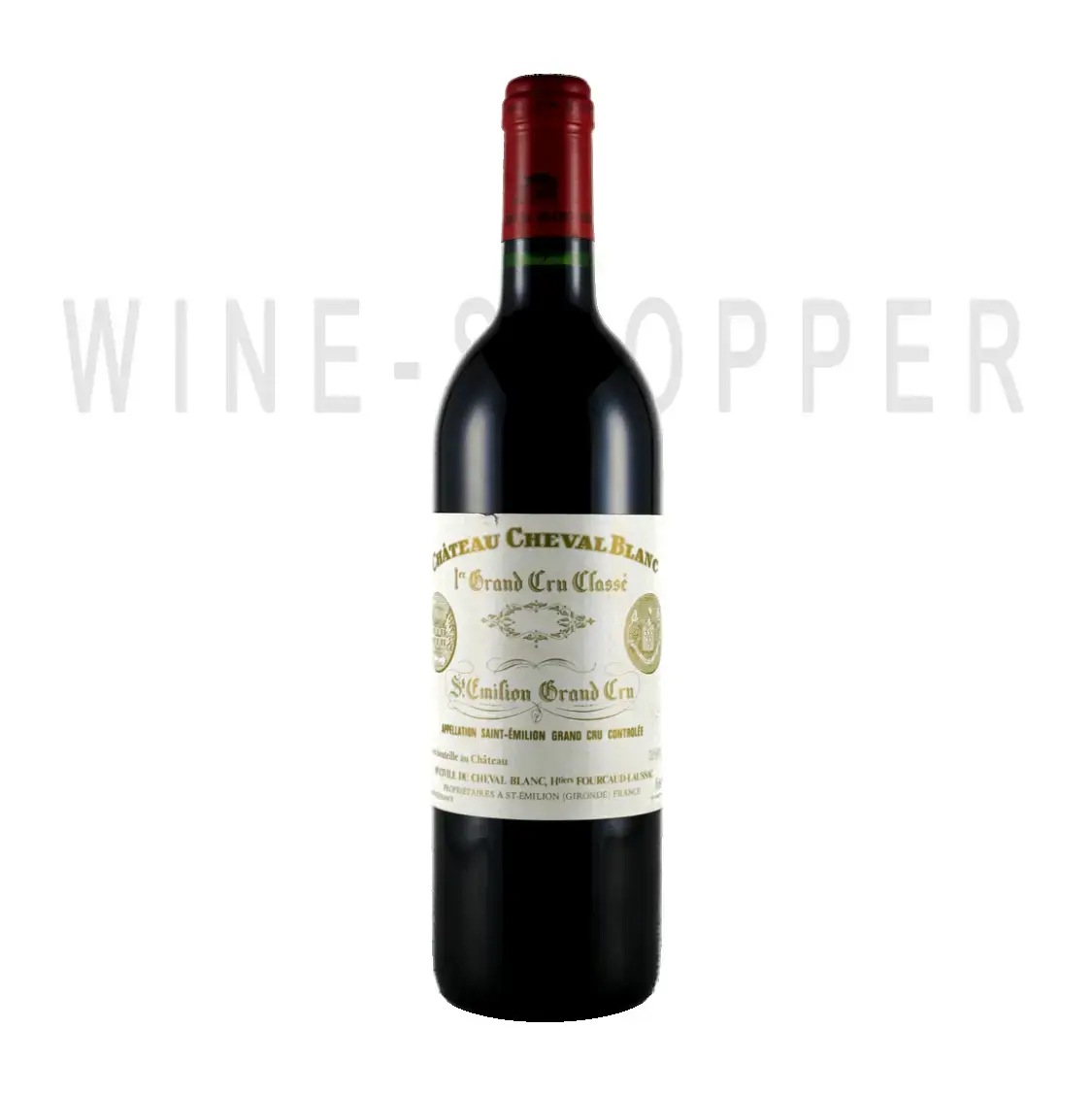 Вино Chateau Cheval Blanc, St-Emilion AOC 1-er Grand Cru Classe 1990 0.75 л