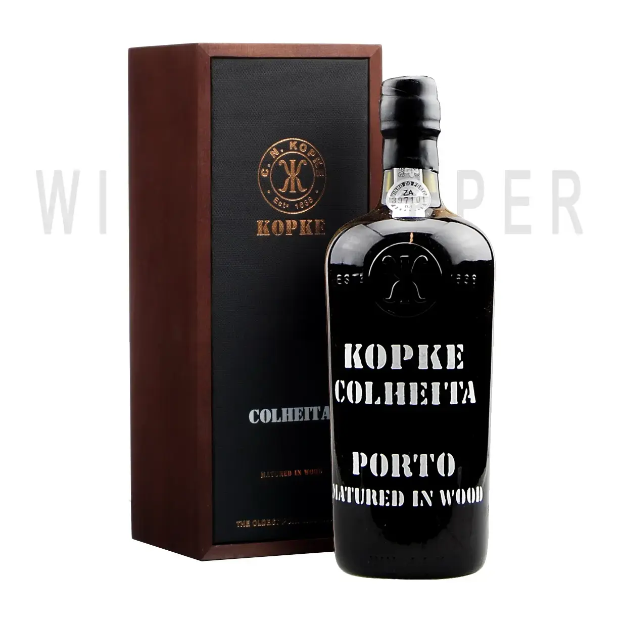 Портвейн Kopke, Colheita 1966 Porto, wooden box 1966 0.75 л