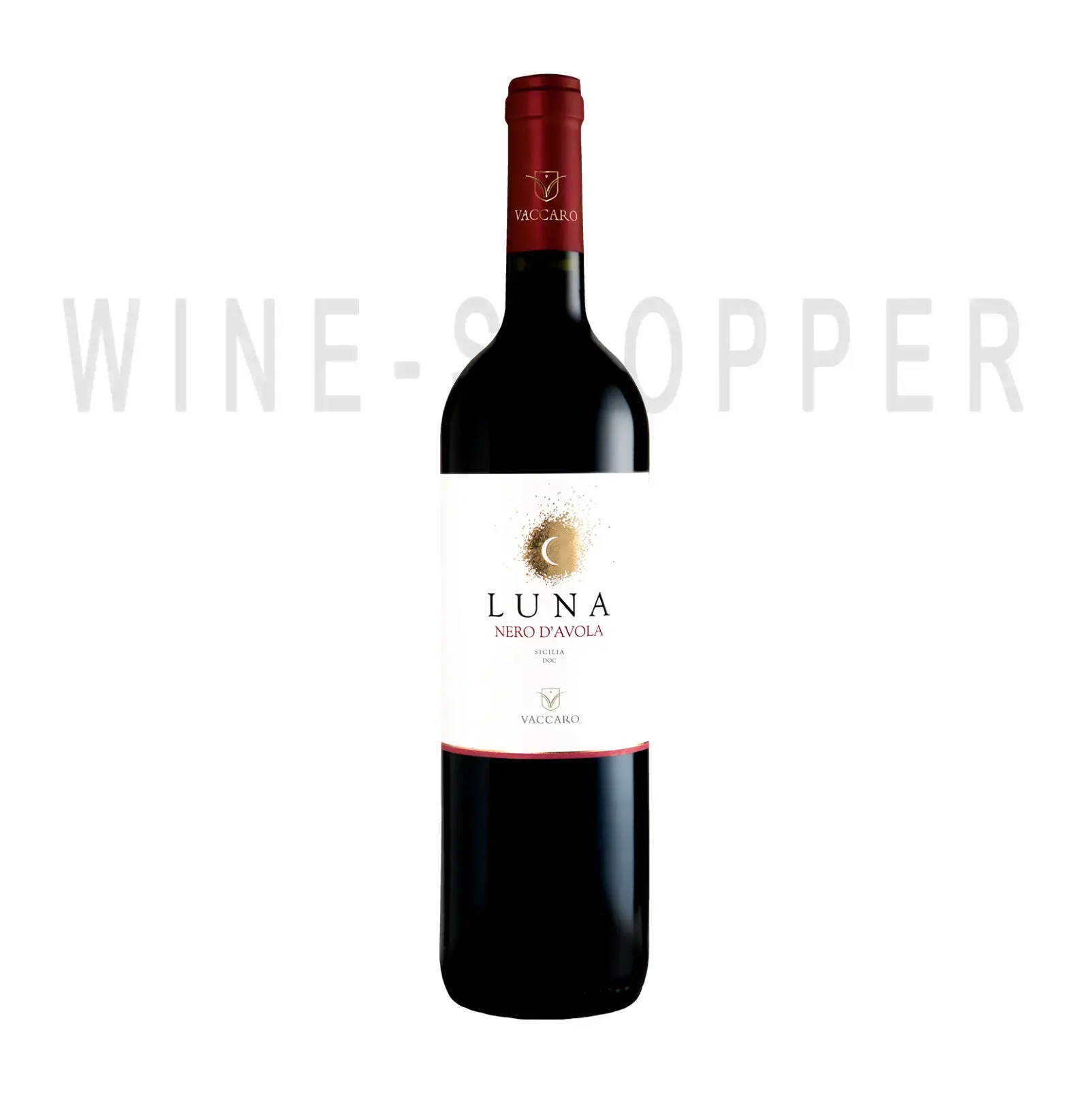 Вино Vaccaro Luna Nero d'Avola Sicilia DOC 2019 0.75 л