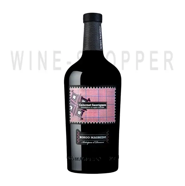 Вино Borgo Magredo Cabernet Sauvignon, Friuli Grave DOC 2018 0.75 л
