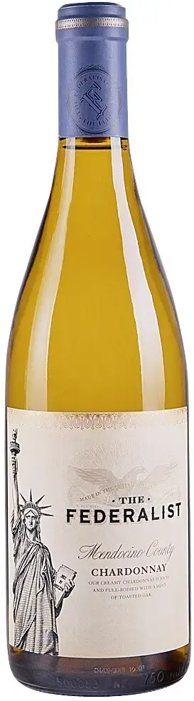 Вино The Federalist Chardonnay, 2019, 0.75 л