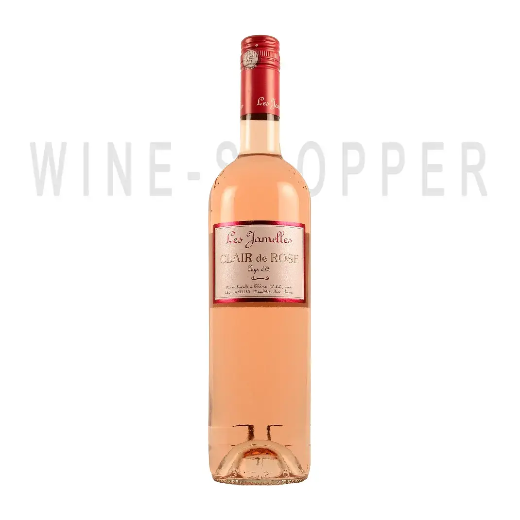 Вино Les Jamelles Clair de Rose Pays d'Oc IGP 2020 0,75 л