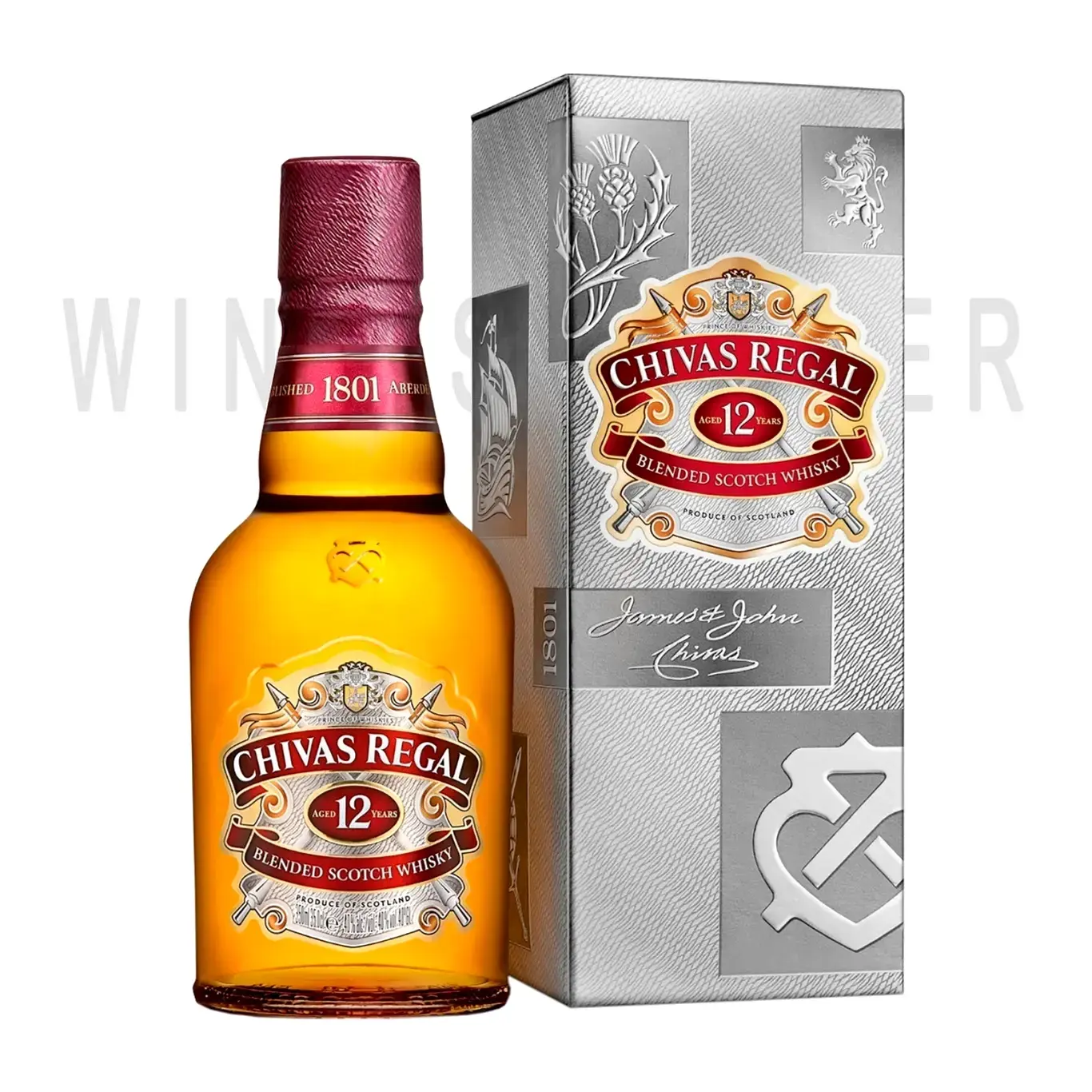 Виски Chivas Regal 12 years old 0.35 л